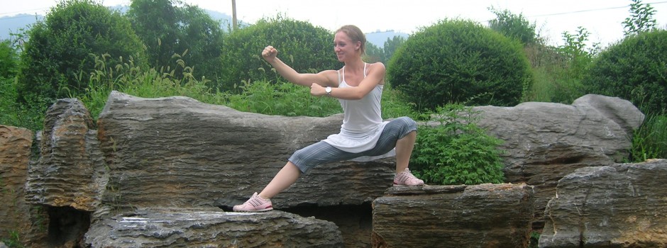 Aurore BARUZZI en visite à Shaolin MAMC83